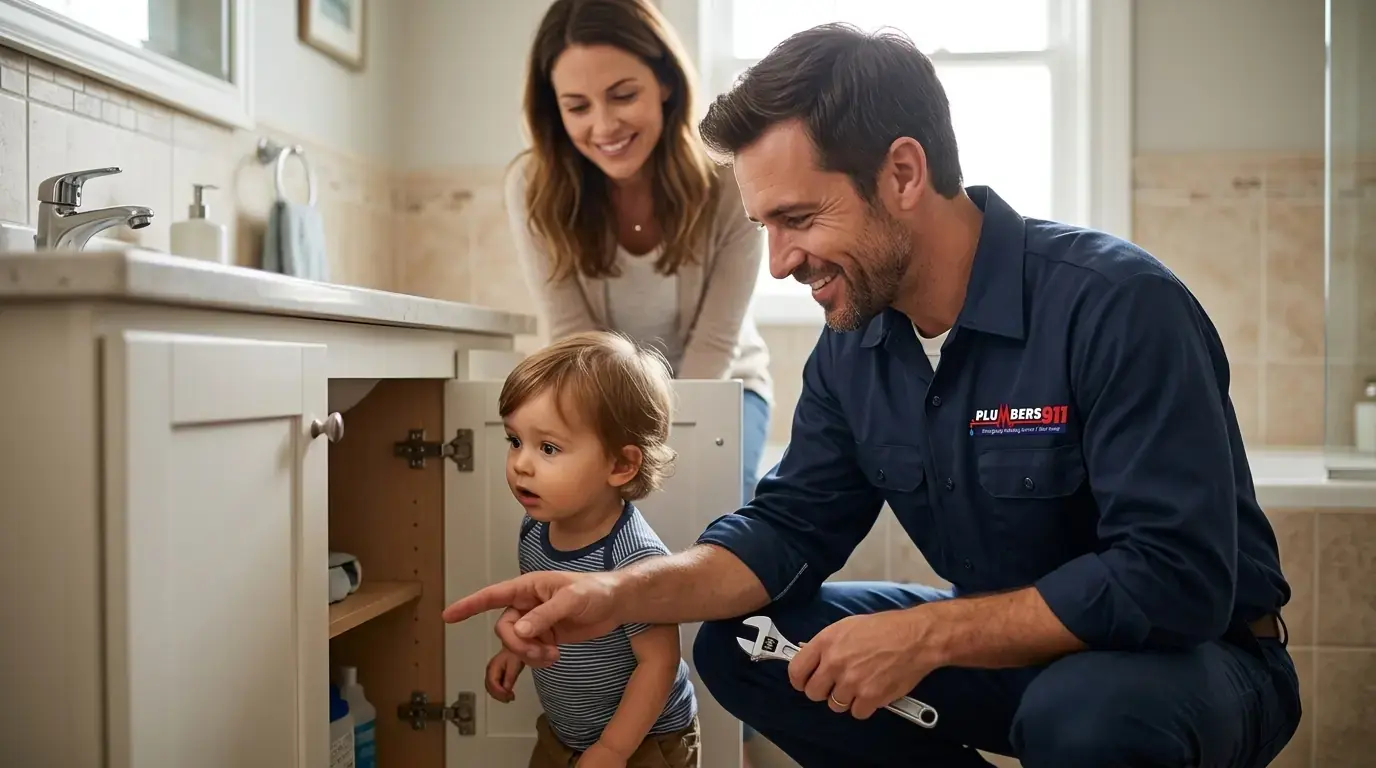 Licensed plumber at work in Elmhurst, IL